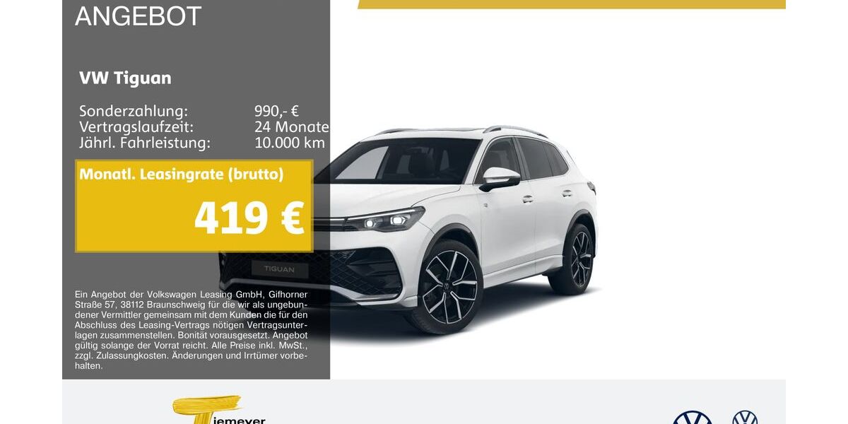 VW Tiguan 29.399 km 44.440 &euro; Marl 45770