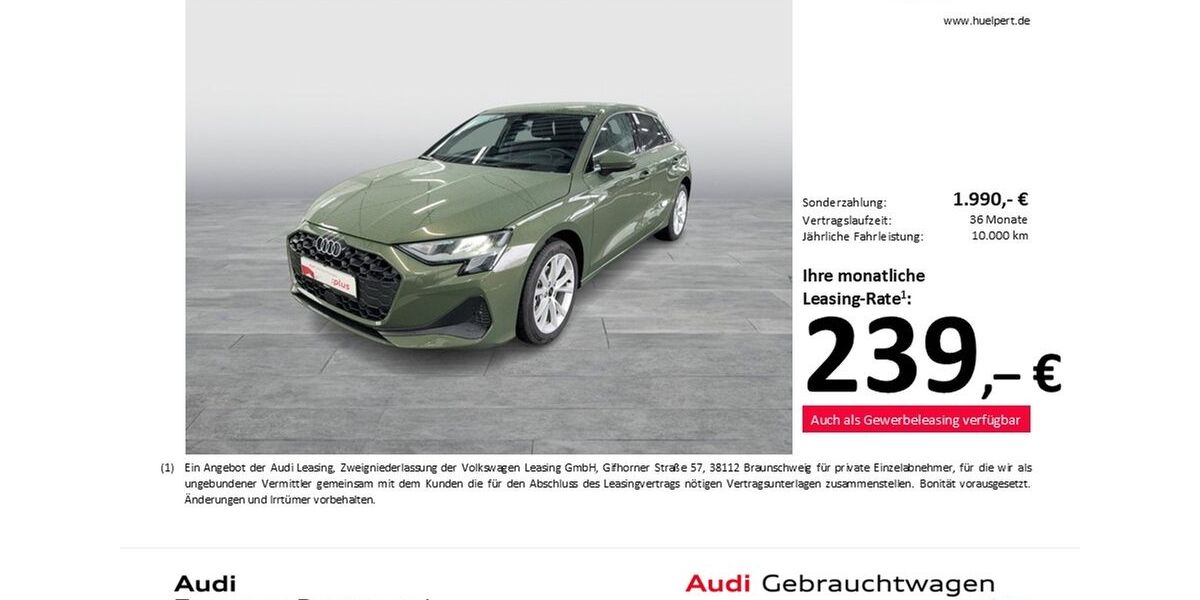 Audi A3 8.562 km 29.998 &euro; Dortmund 44143