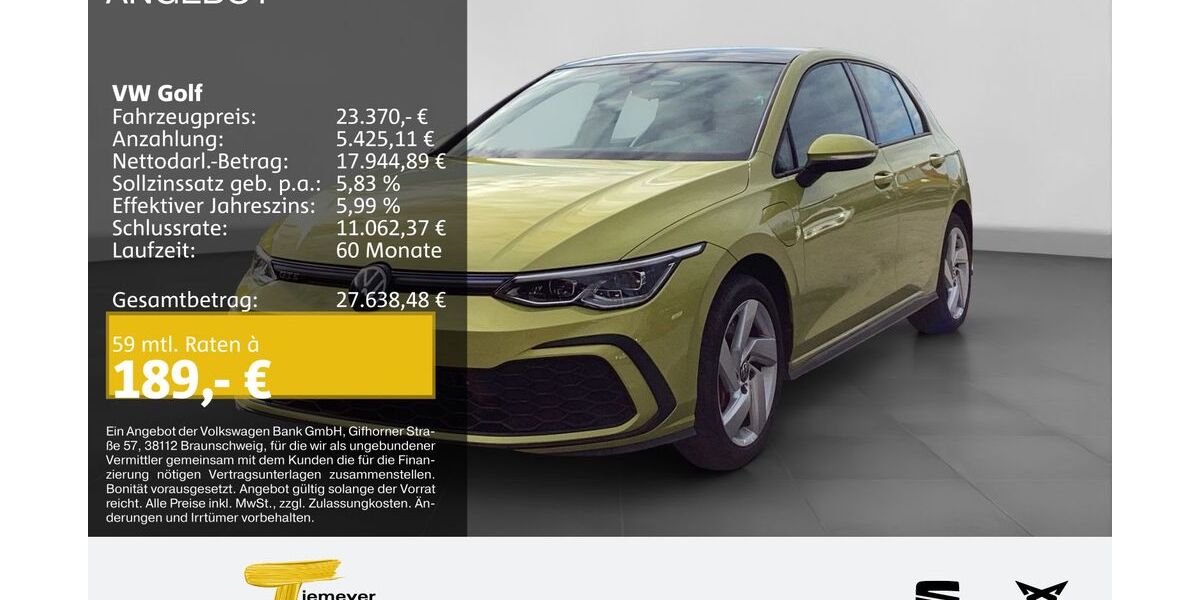 VW Golf 74.905 km 22.880 &euro; Gelsenkirchen OT Beckhausen 45899