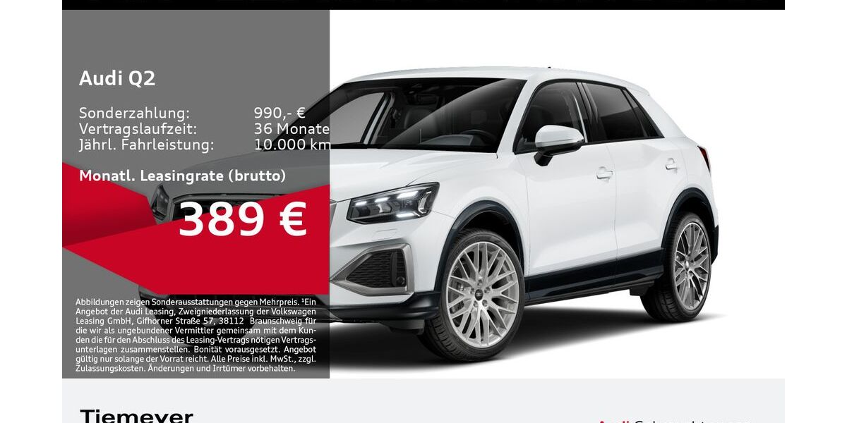 Audi Q2 5.292 km 33.990 &euro; Dorsten 46284