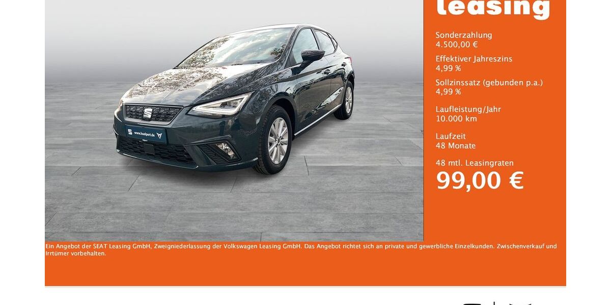 Seat Ibiza 1.990 km 20.922 &euro; Dortmund 44269