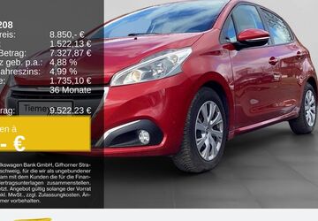 Peugeot 208 58.821 km 8.850 &euro; Herne 44653