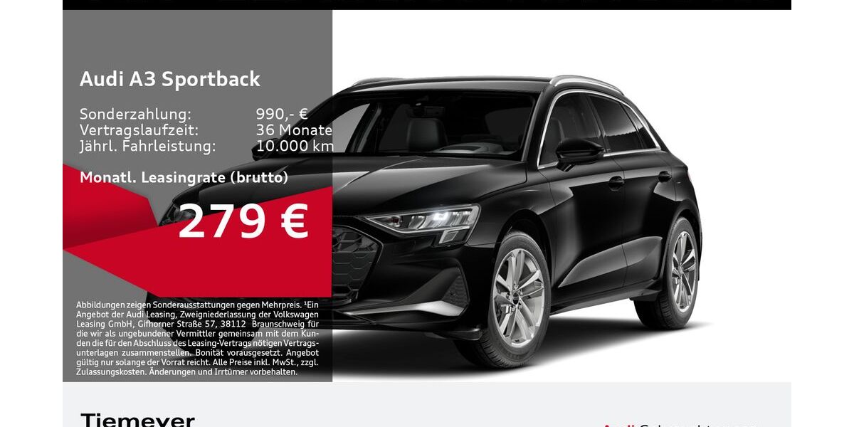 Audi A3 7.552 km 33.990 &euro; Bochum 44809