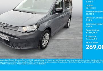 VW Caddy 9.851 km 29.894 &euro; Dortmund 44379