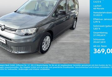 VW Caddy Maxi 11.595 km 37.256 &euro; Dortmund 44379