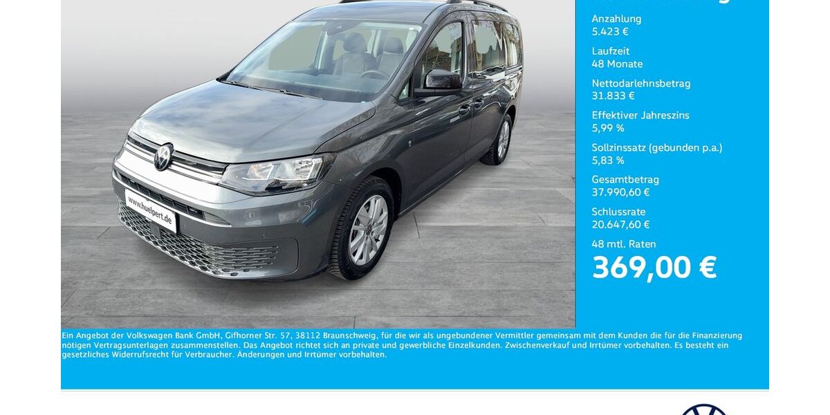 VW Caddy Maxi 11.595 km 37.256 &euro; Dortmund 44379