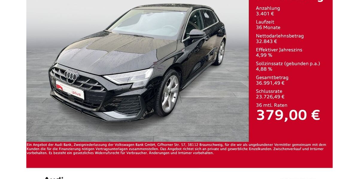 Audi A3 9.848 km 35.600 &euro; Dortmund 44143