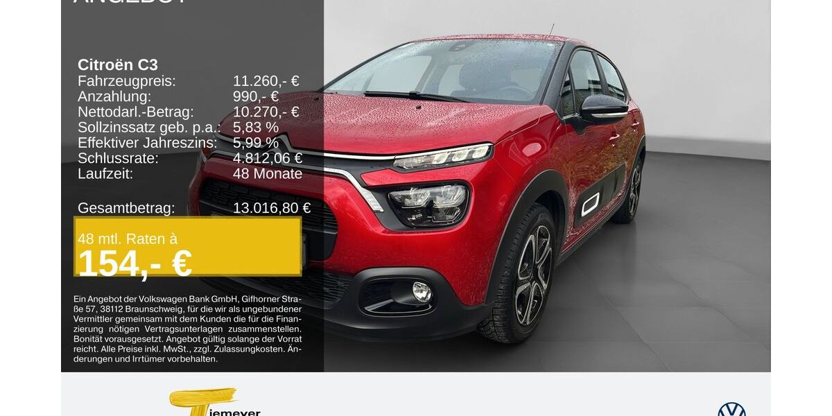 Citroen C3 45.103 km 9.960 &euro; Recklinghausen 45663