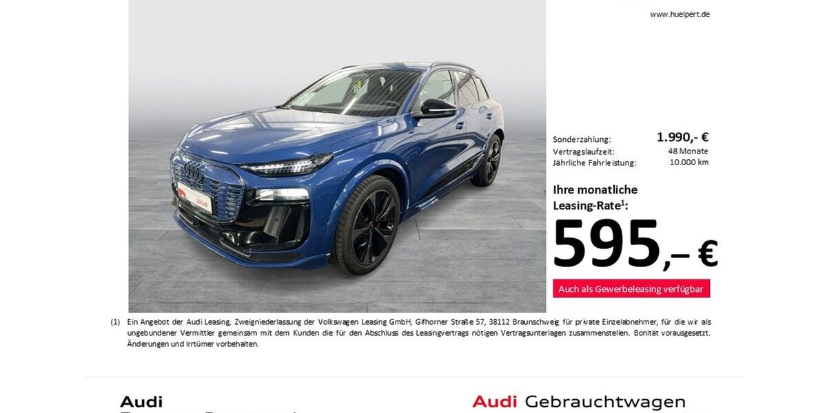 Audi Q6 e-tron 6.647 km 69.888 &euro; Dortmund 44143