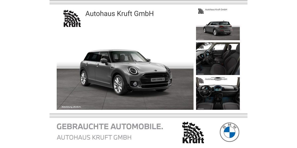 Mini Cooper D Clubman 47.028 km 22.997 &euro; Oberhausen 46117