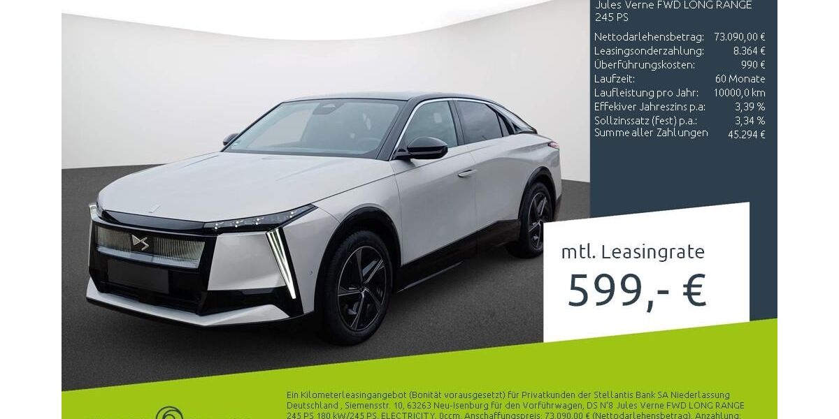 DS Automobiles Nº8 1.500 km 71.770 &euro; Dortmund 44263