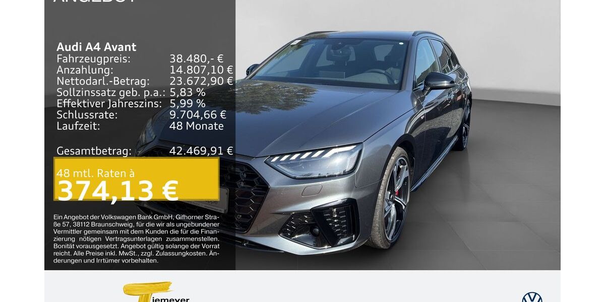 Audi A4 31.705 km 38.480 &euro; Recklinghausen 45663