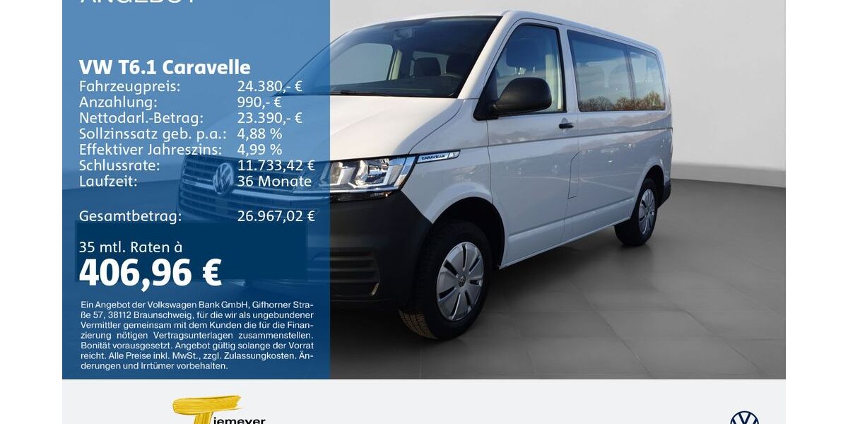 VW T6 Caravelle 95.752 km 21.430 &euro; Bochum 44892