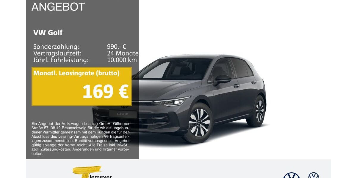 VW Golf 22.895 km 23.390 &euro; Marl 45770