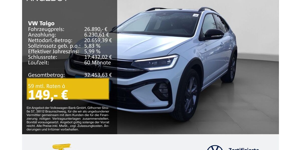 VW Taigo 11.972 km 26.890 &euro; Gelsenkirchen 45894