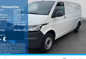 VW T6 Transporter 101.826 km 21.860 &euro; Recklinghausen 45663