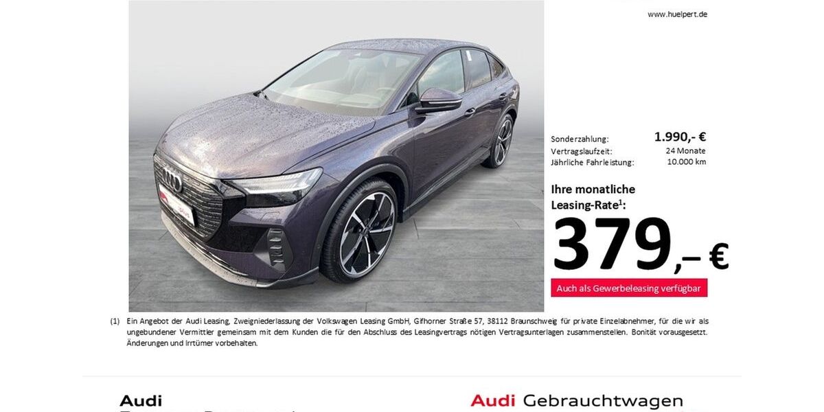 Audi Q4 e-tron 3.220 km 47.411 &euro; Dortmund 44143