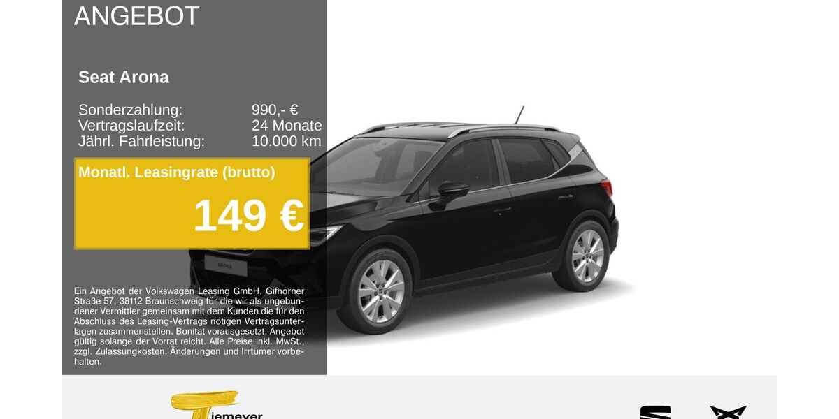 Seat Arona 12.777 km 24.090 &euro; Recklinghausen 45663