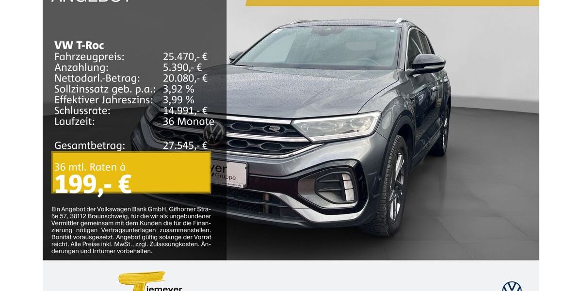 VW T-Roc 74.244 km 25.470 &euro; Recklinghausen 45663
